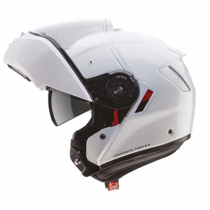 Casco Levo X Bianco Metallizzato
