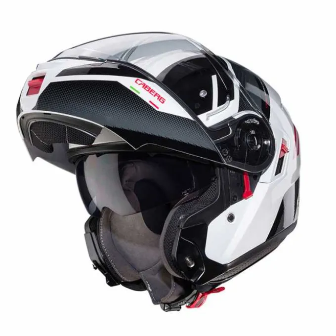 Casco Levo X Manta Bianco Antracite Rosso