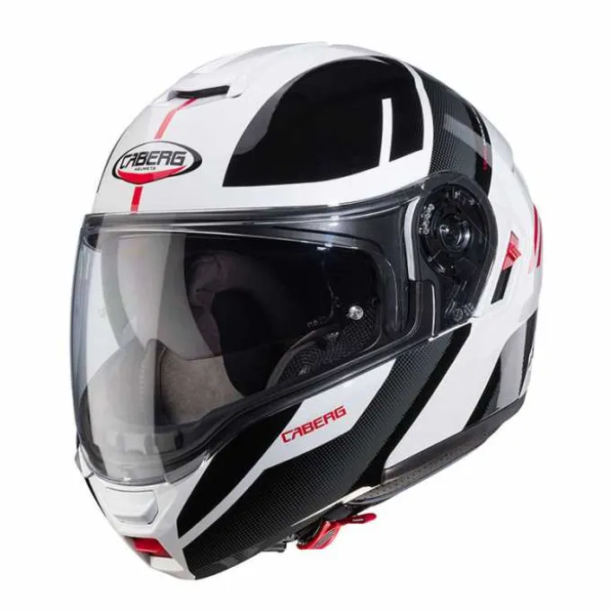 Casco Levo X Manta Bianco Antracite Rosso