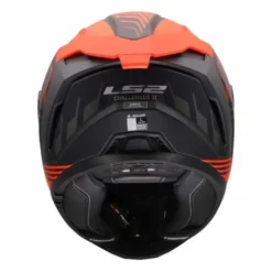 Casco LS2 FF817 Challenger II Dravix Nero Rosso Opaco