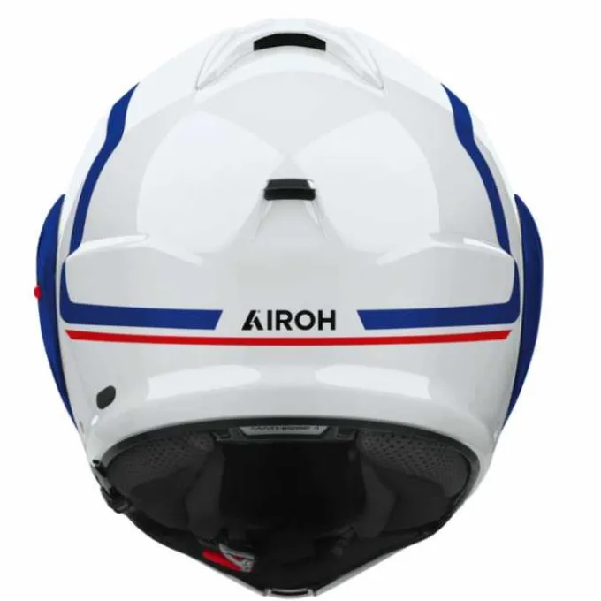 Casco Mathisse II Genius Bianco Blu Rosso