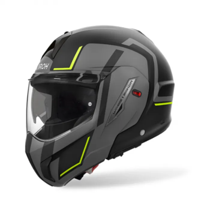 Casco Mathisse II Genius Nero Giallo