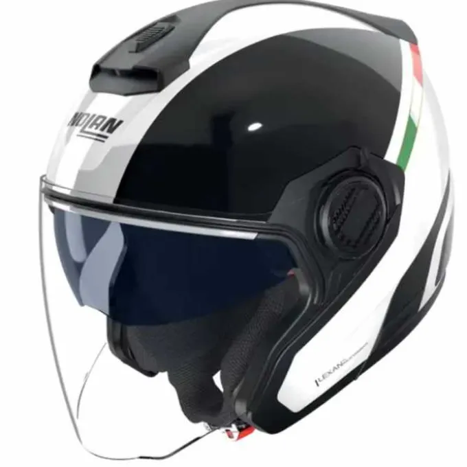 Casco N40-5 06 Integro Nero Bianco Italia