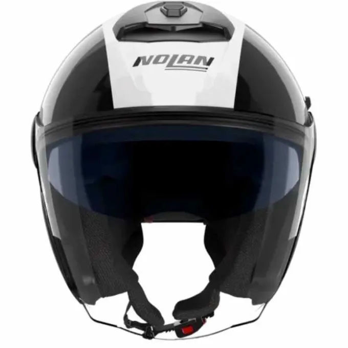 Casco N40-5 06 Integro Nero Bianco Italia
