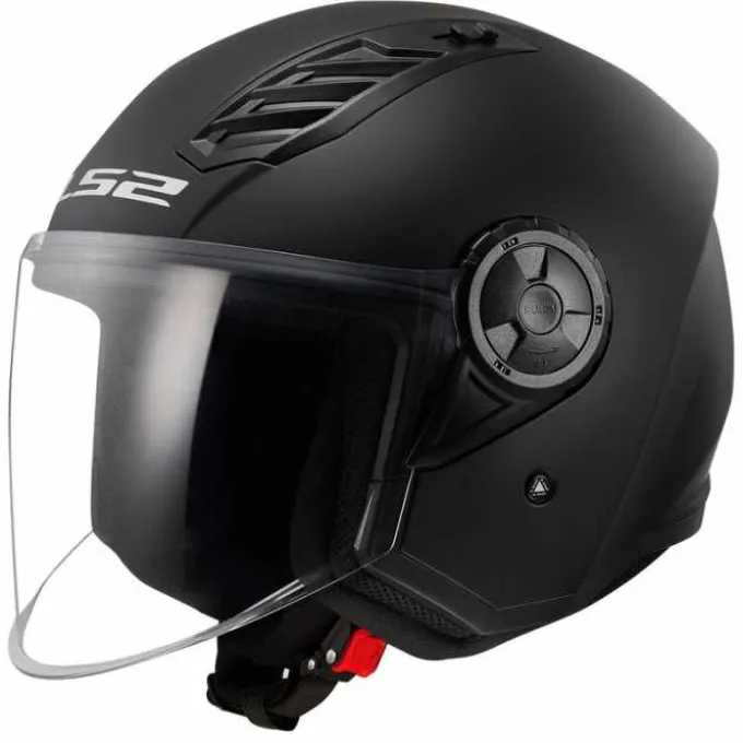 Casco OF616 Airflow 2 Solid Nero Opaco