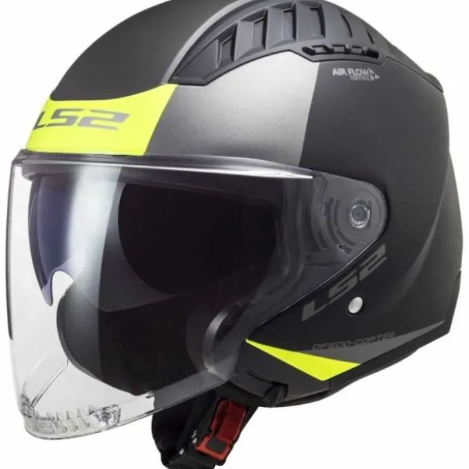 Casco OF600 Copter Urbane Nero Giallo