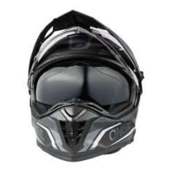 Casco O'Neal A-SRS Spike V25 Nero Bianco Opaco