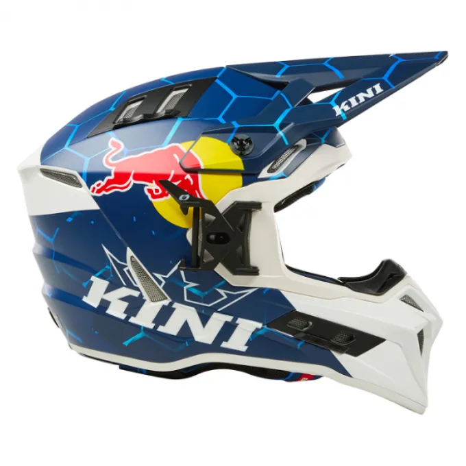 Casco O'neal EXC Kini Red Bull 1.0 blu bianco
