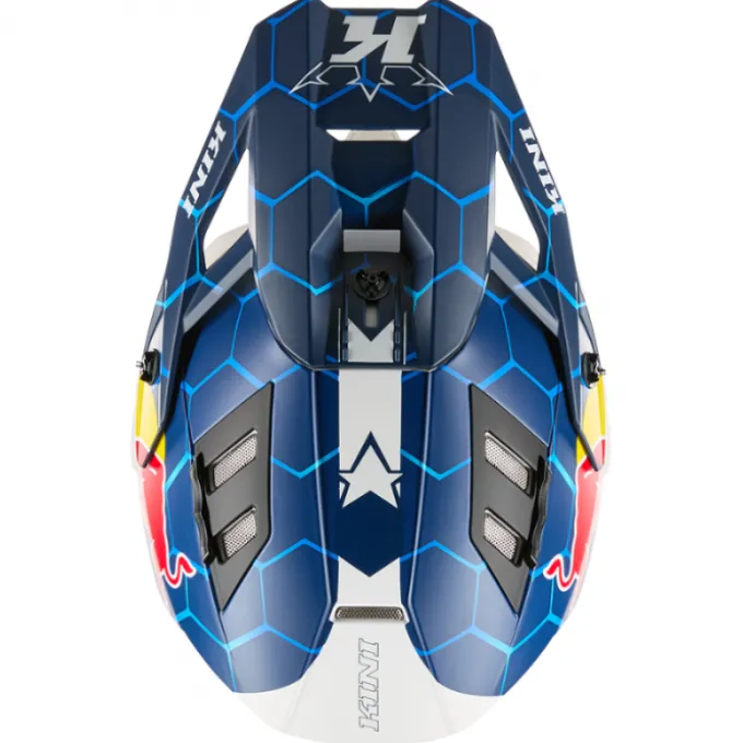 Casco O'neal EXC Kini Red Bull 1.0 blu bianco