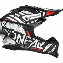 Casco O'neal 2Srs Glitch V.23 Nero Bianco Opaco