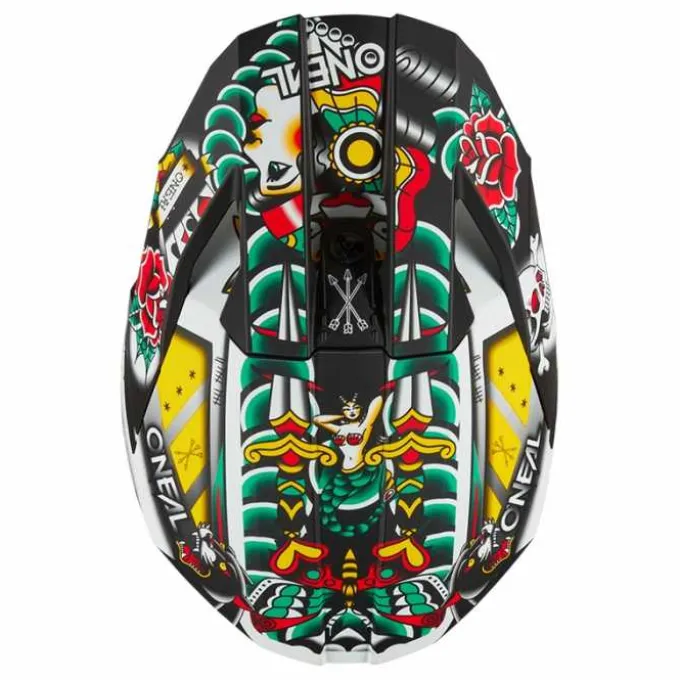 Casco O'neal 3Srs Inked V25 Multicolor Opaco