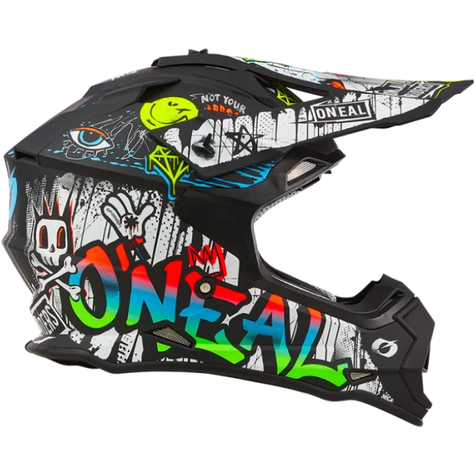Casco O'neal 2Srs Rancid Multicolor