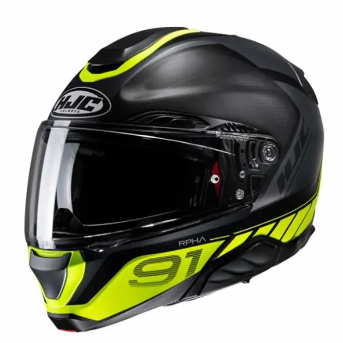 Casco RPHA 91 Rafino MC3HSF Nero Giallo