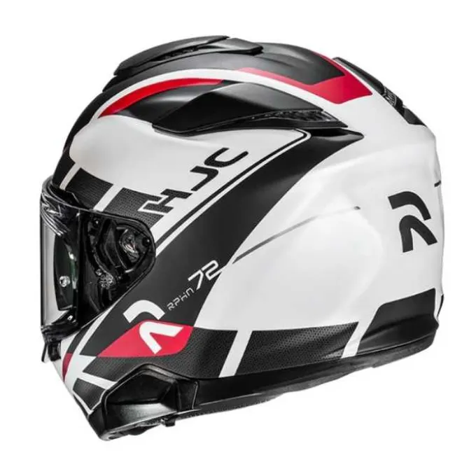 Casco RPHA 72 Value MC1SF Bianco Opaco Rosso Nero
