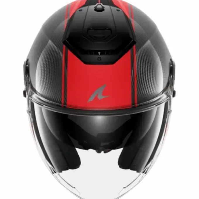 Casco RS JET Carbon Skin Carbonio Rosso