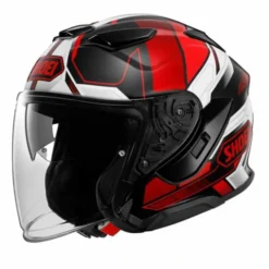 Casco Shoei J-Cruise 3 Whizzy TC1 Bianco Rosso