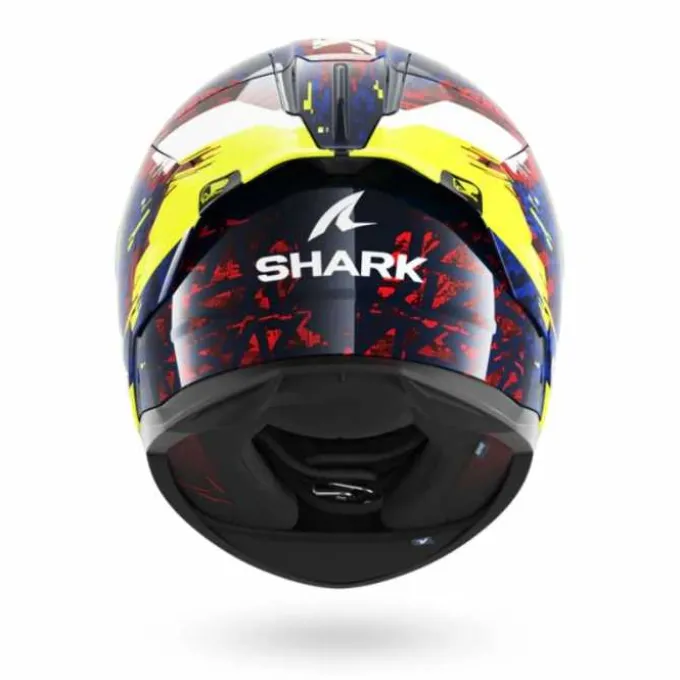 Casco Skwal Cup Speed-Vib Blu Giallo Rosso