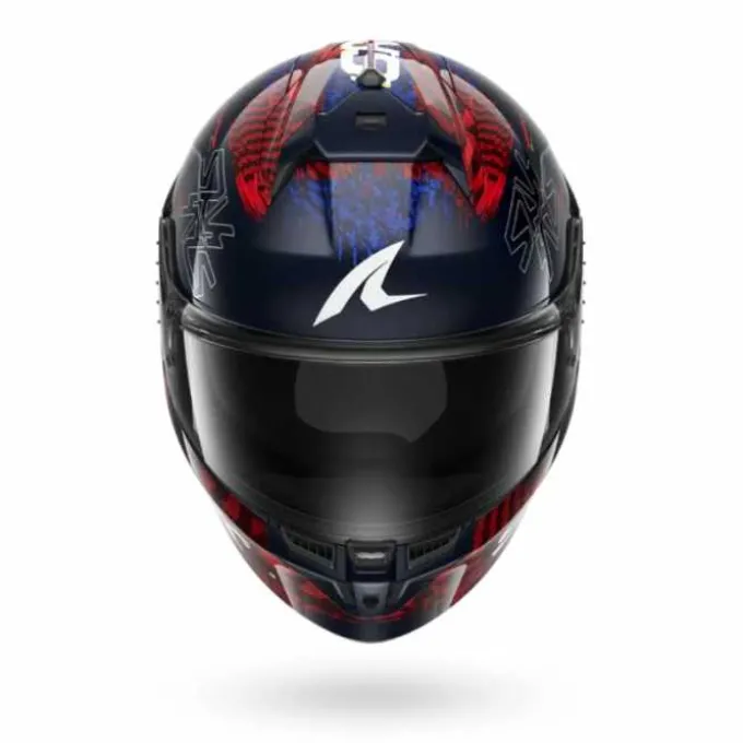 Casco Skwal Cup Speed-Vib Blu Giallo Rosso