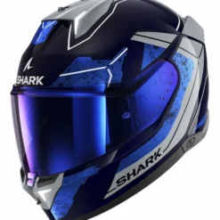 Casco Skwal I3 Rhad Blu Grigio