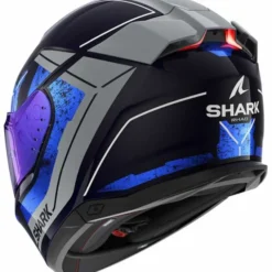Casco Skwal I3 Rhad Blu Grigio