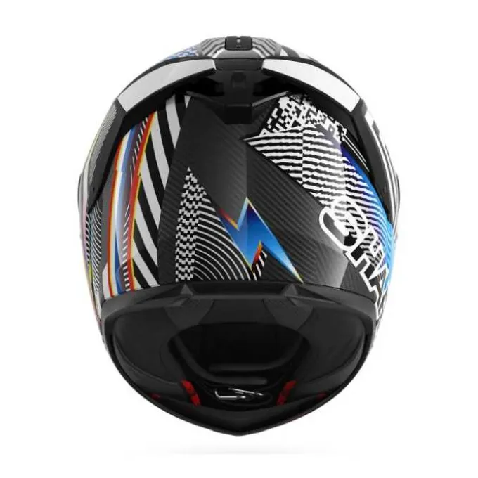 Casco Spartan GT Pro Carbon Sthyr Carbonio Bianco