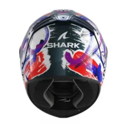 Casco Spartan RS Carbon Zarco Signature Carbonio Bianco Viola