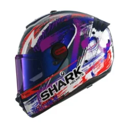 Casco Spartan RS Carbon Zarco Signature Carbonio Bianco Viola