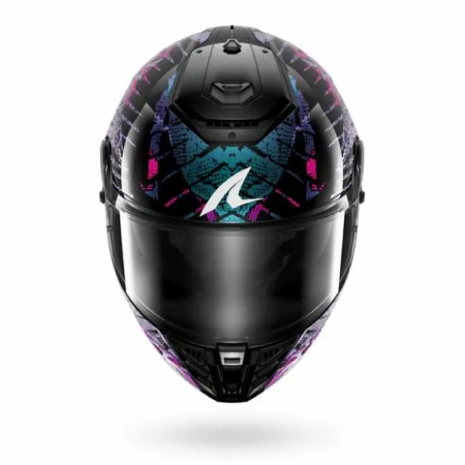 Casco Spartan RS Reptaia Nero Camaleon