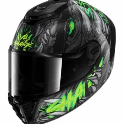 Casco Spartan RS Shaytan Nero Verde
