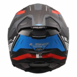 Casco Vector II FF811 Savage Carbonio Bianco Blu Rosso