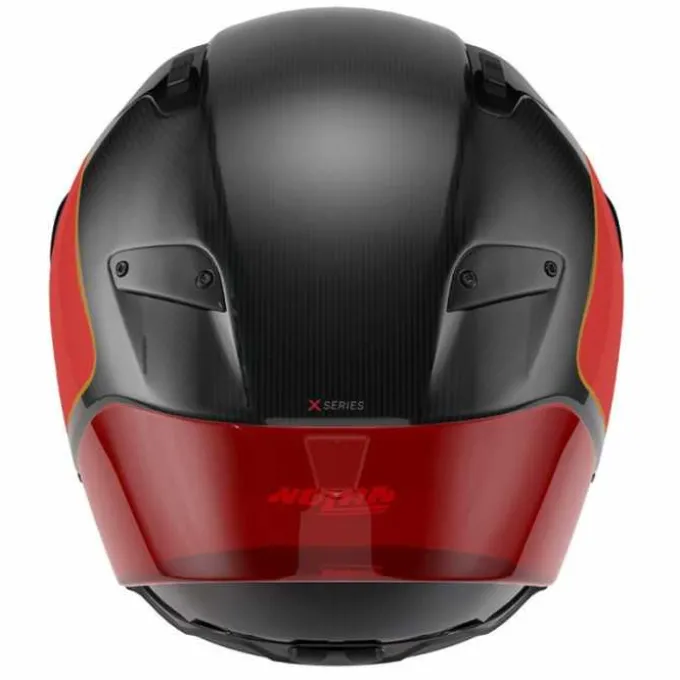 Casco X-804 RS Ultra Carbon Asso di Picche Carbonio Rosso