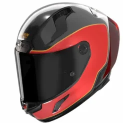Casco X-804 RS Ultra Carbon Asso di Picche Carbonio Rosso