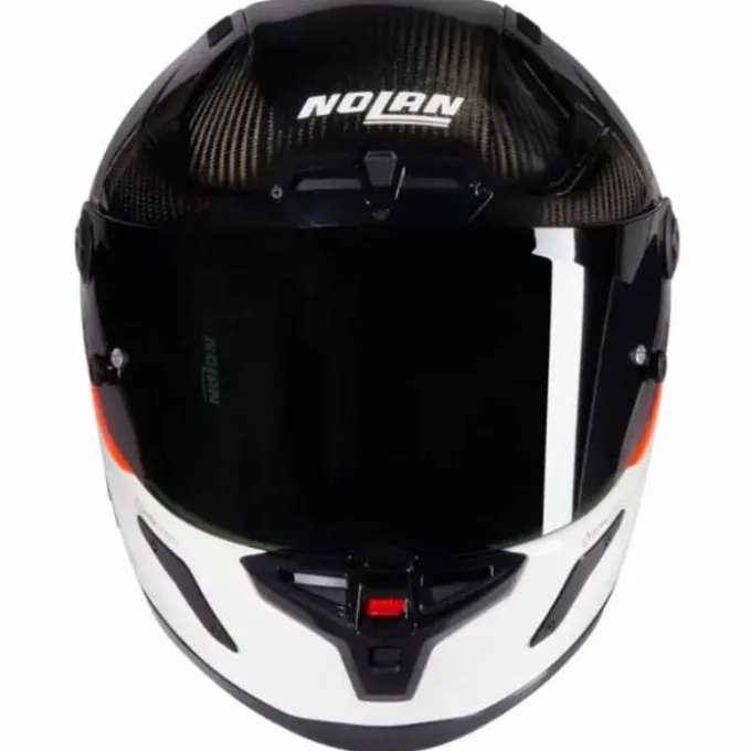 Casco X-804 RS Ultra Carbon D.O.C. Carbonio Bianco Rosso