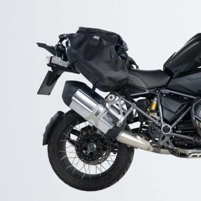 Coppia Borse Laterali Panniers Move Ahead Impermeabili 20+20lt Nero
