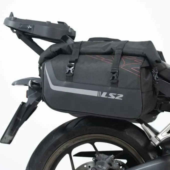 Coppia Borse Laterali Panniers Freedom 20+20lt Nero