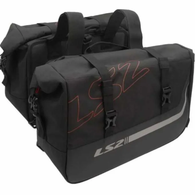 Coppia Borse Laterali Panniers Freedom 20+20lt Nero