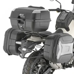 Coppia valigie laterali 35 lt nero grigio Trekker Lite TRK35BN