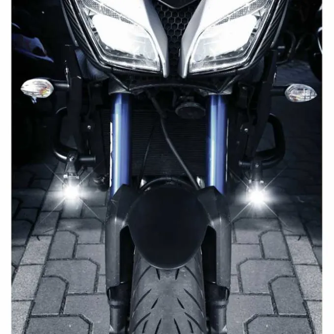 Faro ausiliario quadrato 10W 1 Led Luce Focalizzata