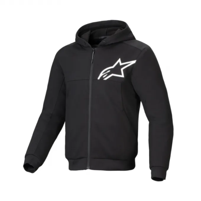 Felpa con cappuccio Chrome V2 Sport nero
