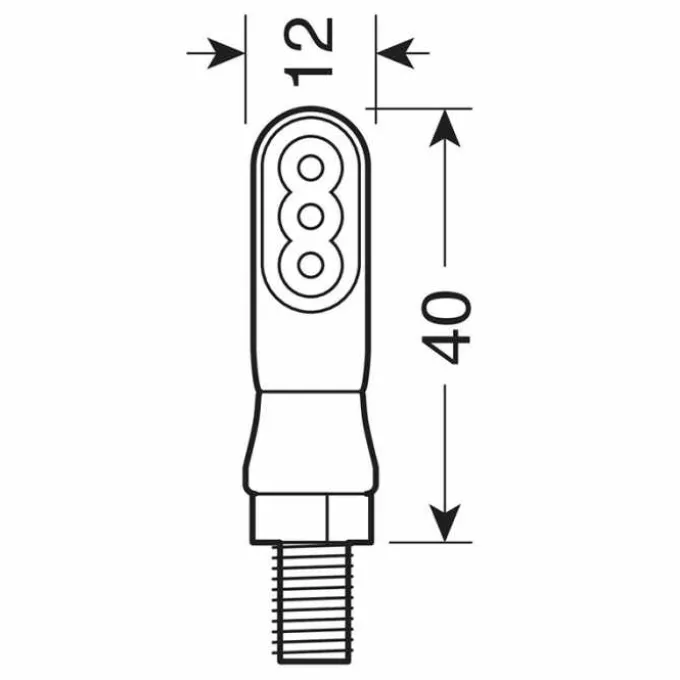 Frecce a Led "Nano" Nere