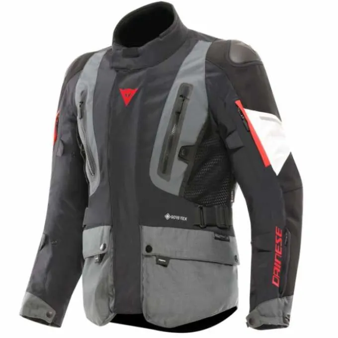 Giacca Carve Master 4 Gore Tex Nero Antracite Rosso