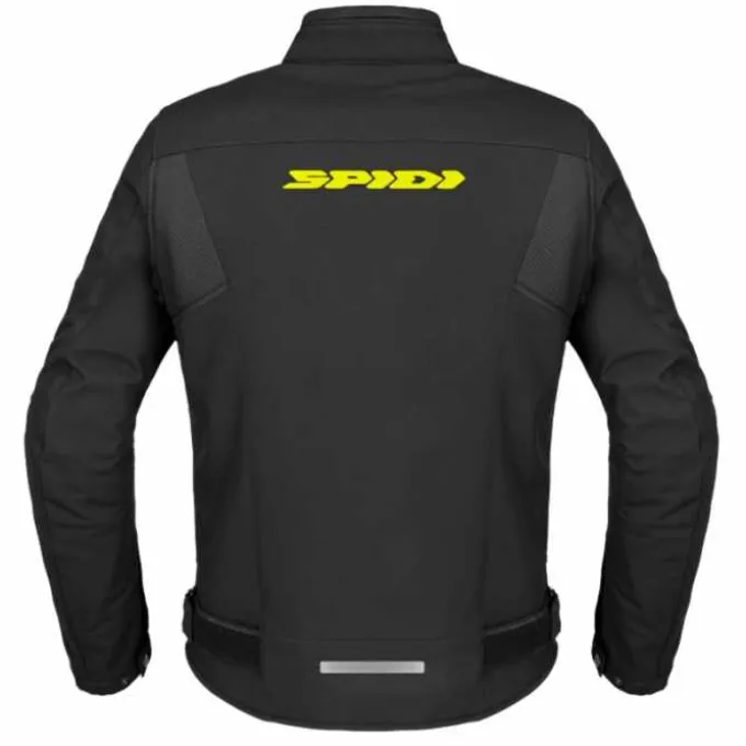 Giacca Corsa Tex Nero Giallo