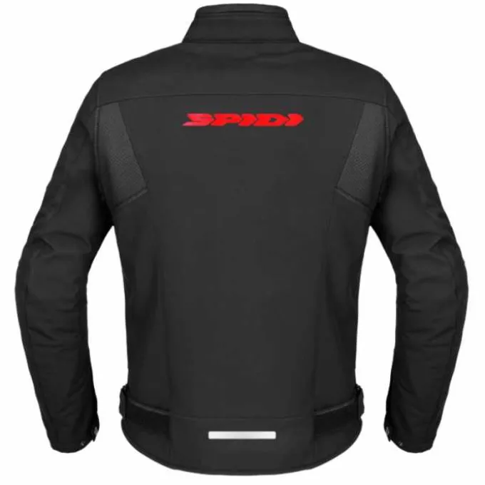 Giacca Corsa Tex Nero Rosso