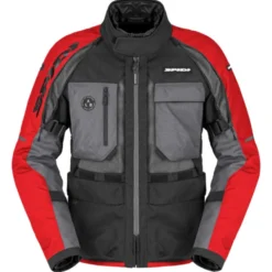 Giacca Crossmaster 2 H2out rosso grigio nero