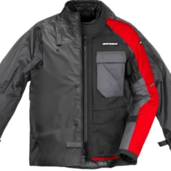 Giacca Crossmaster 2 H2out rosso grigio nero
