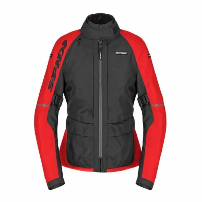 Giacca Crossmaster 2 H2out rosso nero Lady