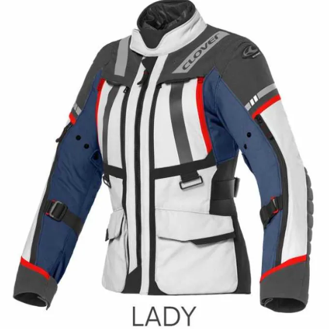 Giacca Savana 4 Lady WP Blu Rosso Grigio