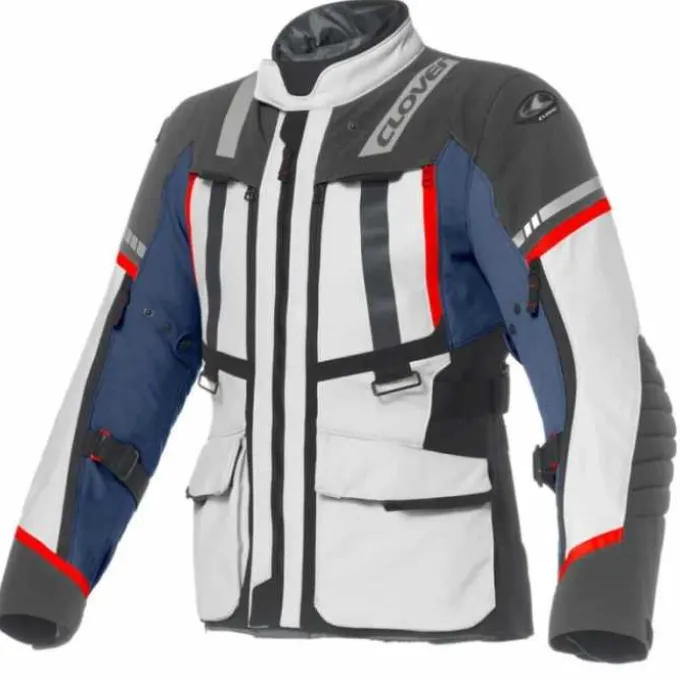 Giacca Savana 4 WP Blu Rosso Grigio