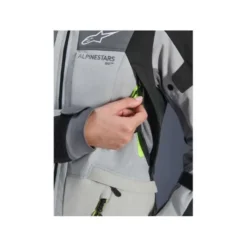 Giacca Stella Andes V4 Drystar Grigio Giallo Fluo