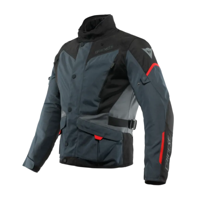 Giacca Tempest 3 D-dry Ebony Black Lava Red